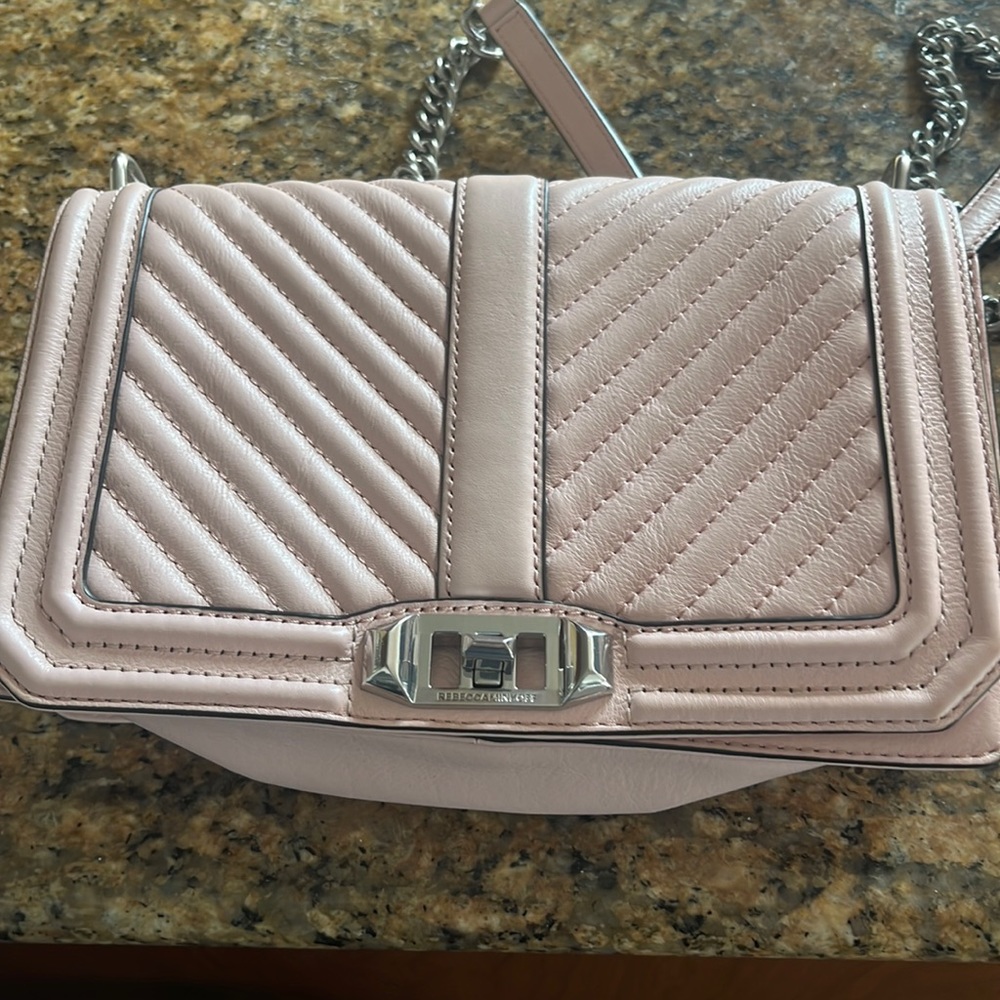 REBECCA MINKOFF Small Love Leather Crossbody Bag